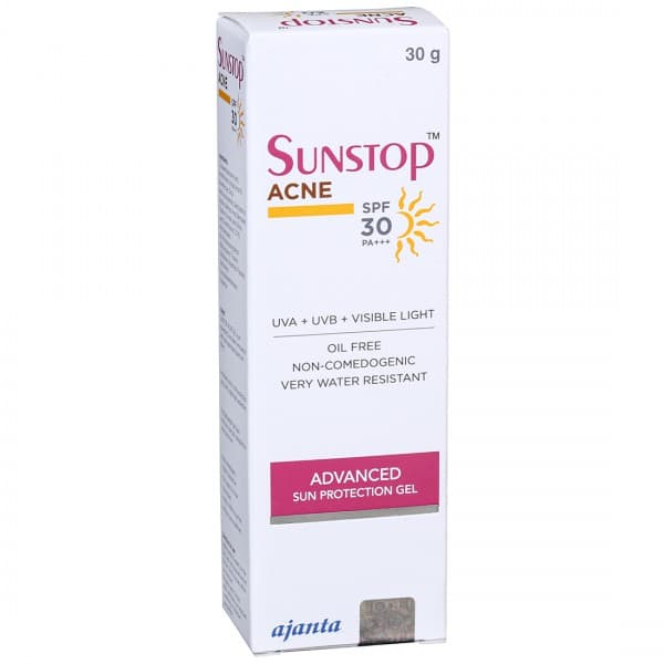Sunstop Acne Spf 30 PA+++ Advanced Sun Protection Gel 30 g