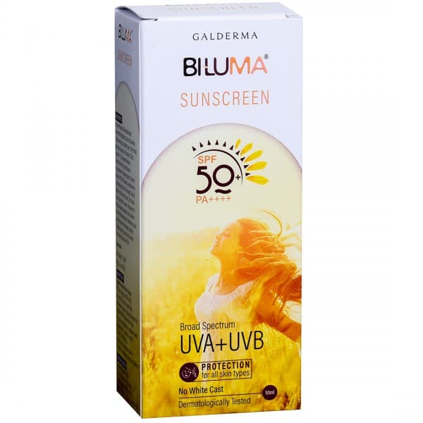Biluma SPF 50+ PA++++ Sunscreen 50 ml