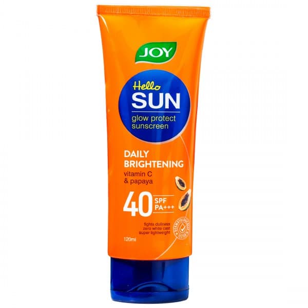 Joy Hello Sun Daily Brightening SPF 40 PA+++ Glow Protect Sunscreen 120 ml