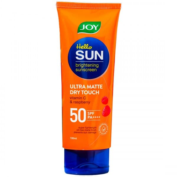 Joy Hello Sun Ultra Matte Dry Touch SPF 50 PA++++ Brightening Sunscreen 100 ml