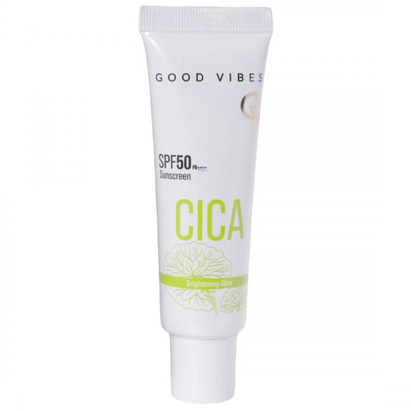 Good Vibes Cica SPF 50 PA++++ Brightening Glow Sunscreen 50 g