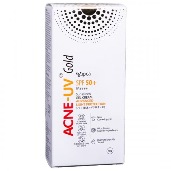 Acne UV Gold SPF 50+ PA++++ Sunscreen Gel Cream 50 g