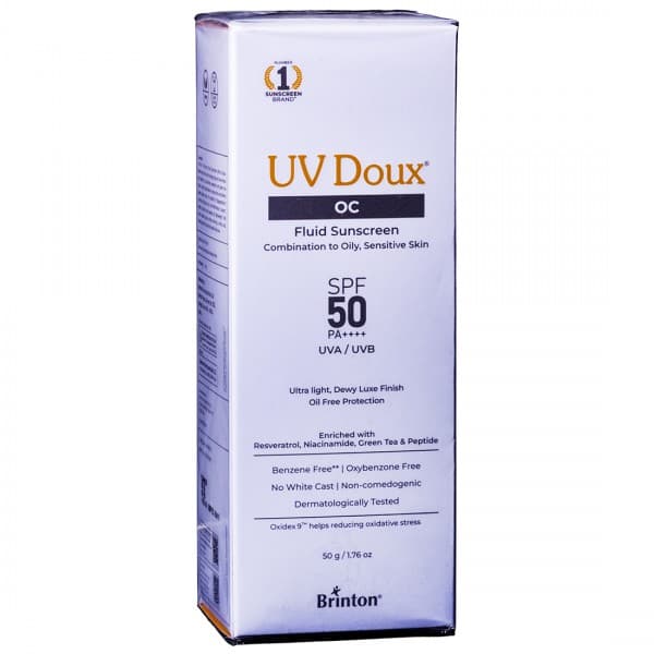 UV Doux OC SPF 50 PA++++ Fluid Sunscreen 50 g