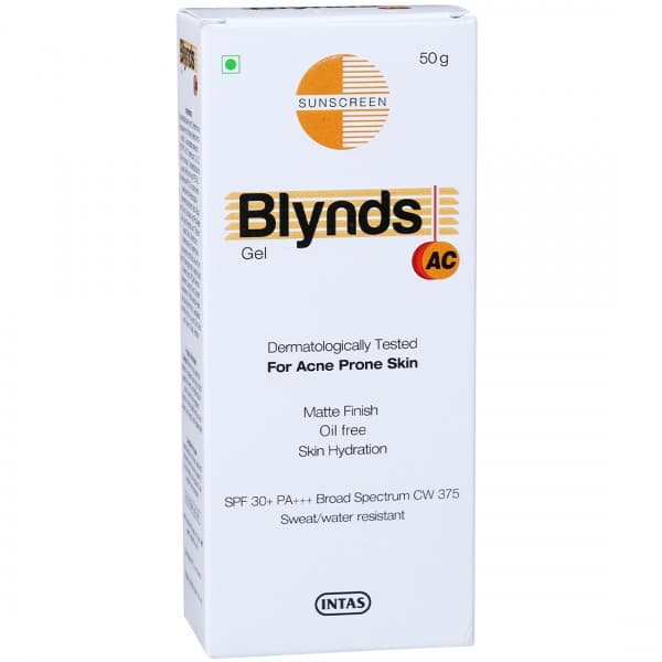 Blynds AC Spf 30+PA+++ Sunscreen Gel 50 g