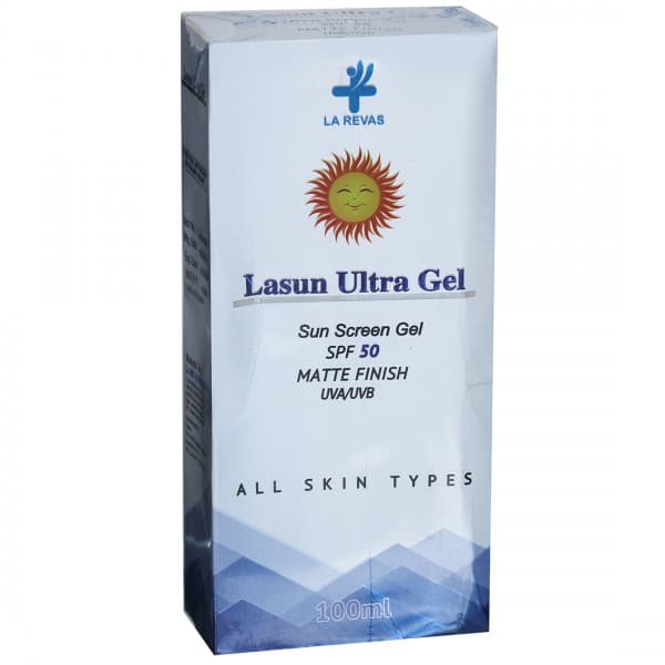 Lasun Ultra (SPF 50 UVA/UVB) Matte Finish Sun Screen Gel 100 ml