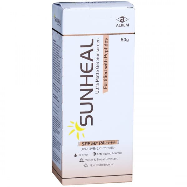 Sunheal Ultra Matte Spf 50+ (Pa++++) Gel 50 g