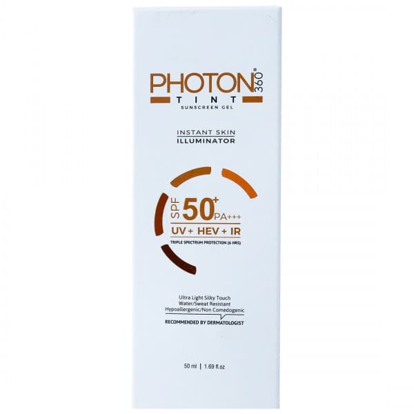 Photon 360 Tint Spf 50+ PA+++ Sunscreen Gel 50 ml