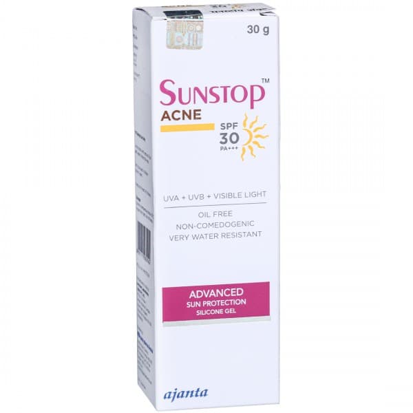 Sunstop Acne Spf 30 PA+++ Advanced Sun Protection Silicone Gel 30 g