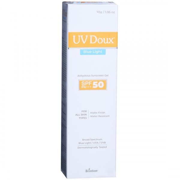UV Doux Blue Light Spf 50 Pa+++ Sunscreen Gel 30 g