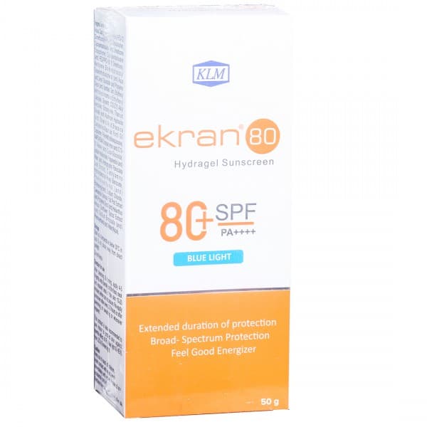 Ekran 80 SPF 80+ PA++++ Sunscreen Hydragel 50 g