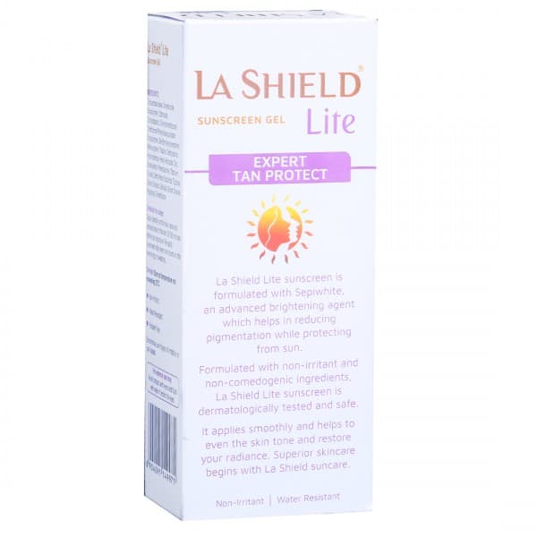 La Shield Lite Spf 50+ Pa+++ UVA-UVB Expert Tan Protect Sunscreen Gel 50 g