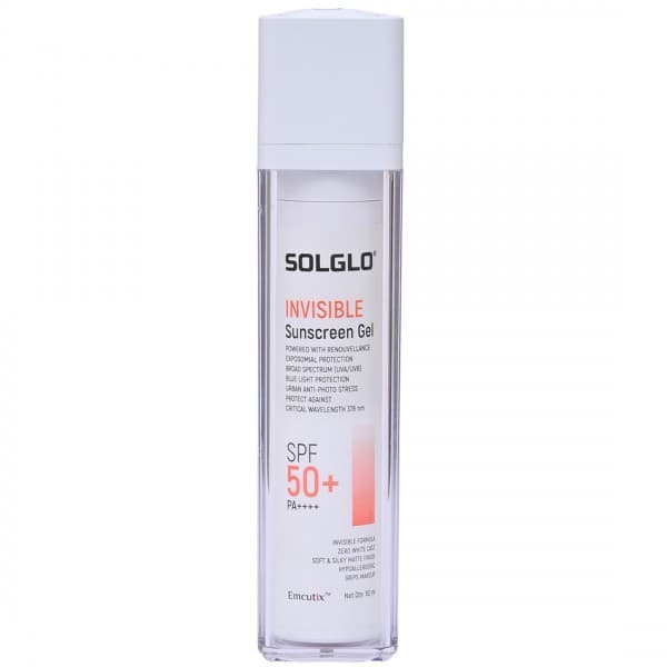 Solglo SPF 50+ PA++++ Invisible Sunscreen Gel 50 ml