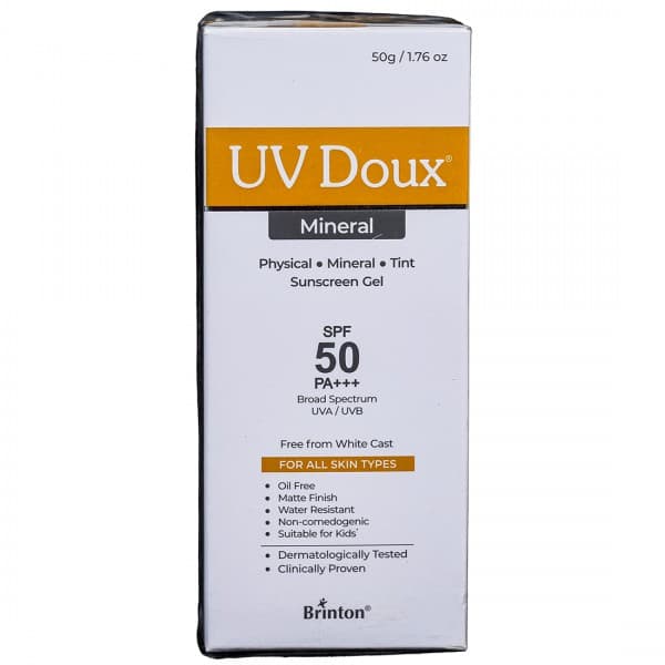 UV Doux Mineral SPF 50 PA+++ Sunscreen Gel 50 g
