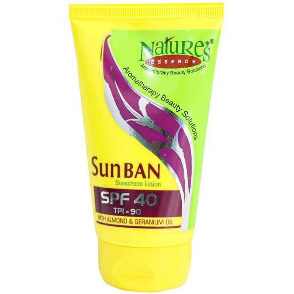 Natures Essence Sun Ban Spf 40 TPI-90 Sunscreen Lotion 120 ml