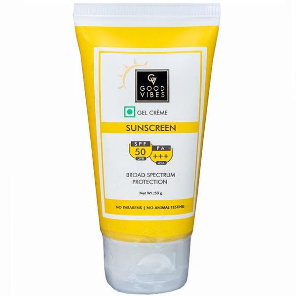 Good Vibes Sunscreen Spf 50 PA+++ Gel Creme 50 g