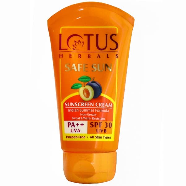 Lotus Herbals Safe Sun Spf 30 Pa++ Sunscreen Cream 50 g