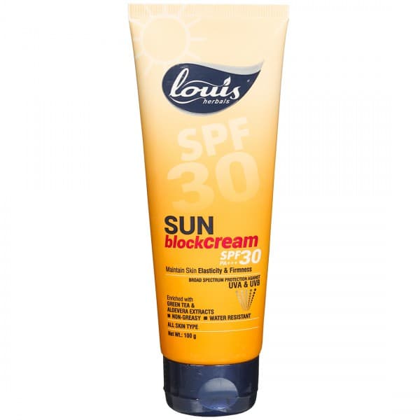 Louis Herbals Sun Blockcream Spf 30 Pa+++ 100 g
