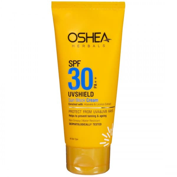 Oshea Herbals Uvshield Spf 30 PA++ Enriched with Aloevera & Licorice Sun Block Cream 60 g