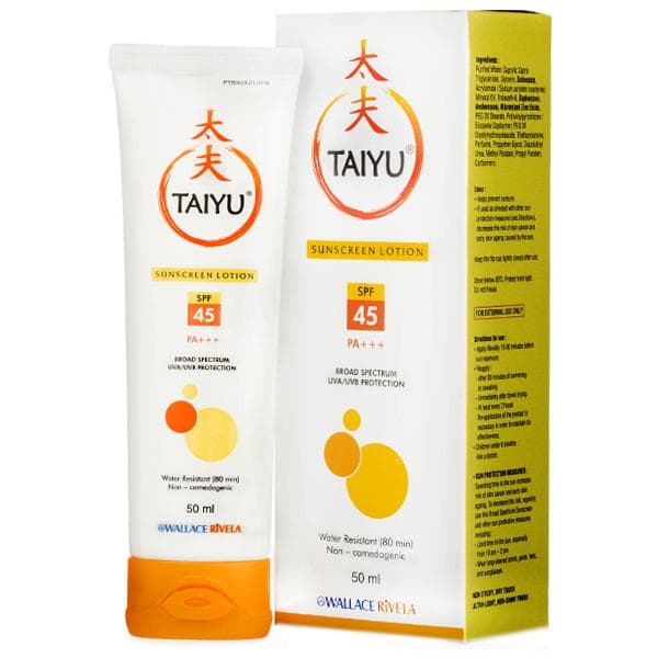 Taiyu (Spf 45) Pa+++ Sunscreen Lotion 50 ml