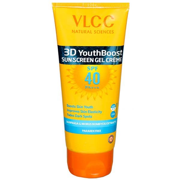 Vlcc 3D Youth Boost Sun Screen Spf 40 pa+++ Gel Cream 100 g