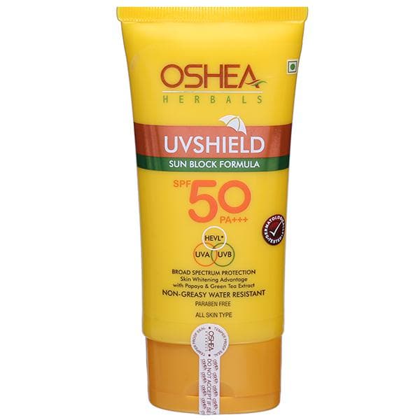 Oshea Herbals Uvshield Spf 50 PA+++ Sun Block Formula 60 g