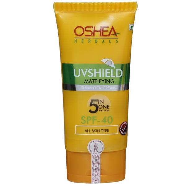 Oshea Herbals Uvshield Mattifying Sunblock Spf 40 Cream 60 g