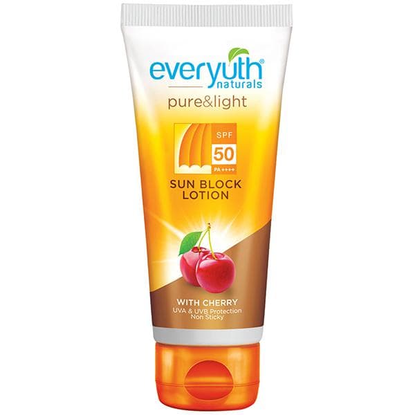 Everyuth Naturals Pure & Light Spf 50 Pa+++ Sun Block Lotion 50 g