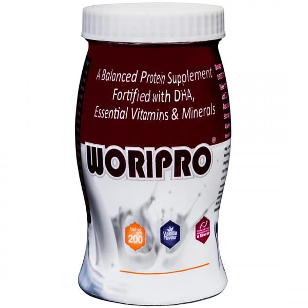 Woripro (Vanilla Flavour) Protein Powder 200 gm