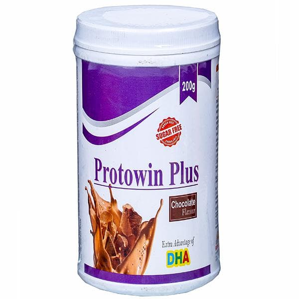 Protowin Plus Chocolate Flavour Sugar Free Powder 200 g