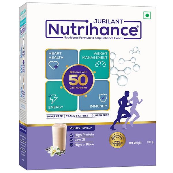 Nutrihance Vanilla Flavour Sugar Free Powder 200 g