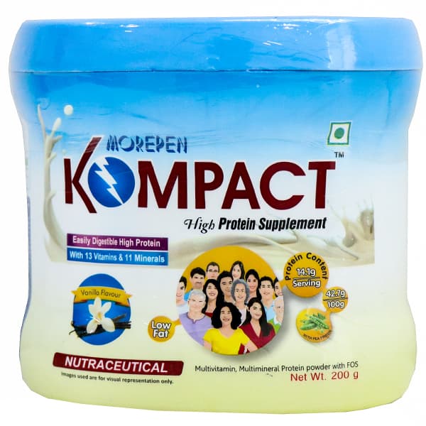 Kompact Vanilla Flavour Supplement 200 g