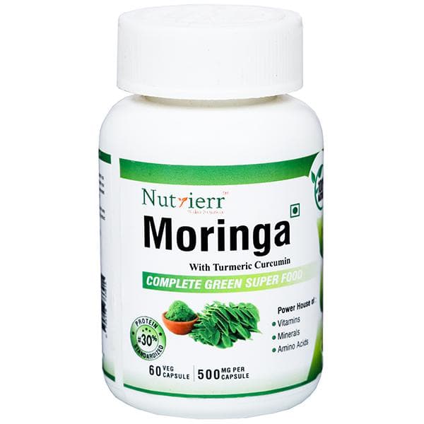 Nutrierr Moringa with Turmeric Curcumin 60 Capsules