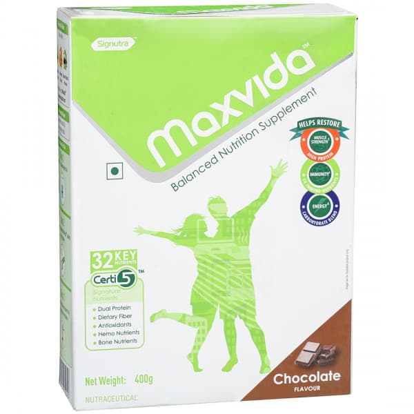Maxvida Chocolate Flavour 400 g