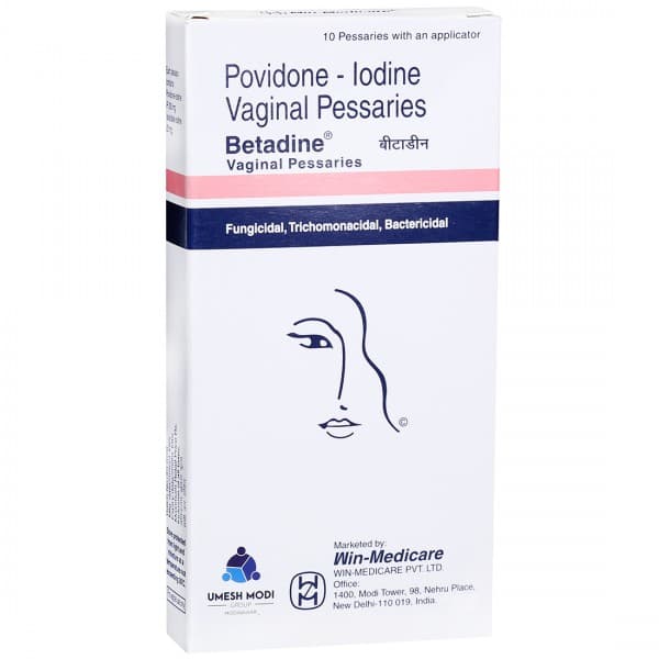 Betadine Vaginal Pessaries Pack Of 10