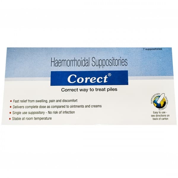 Corect Suppository (7 PCS)