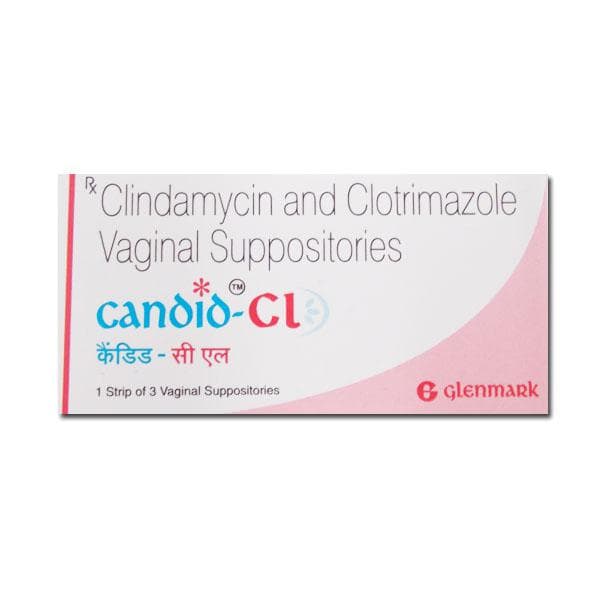 Candid CL Suppositories (3 Suppositories)