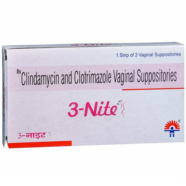 3 Nite Vaginal Suppositories (3 Suppositories)