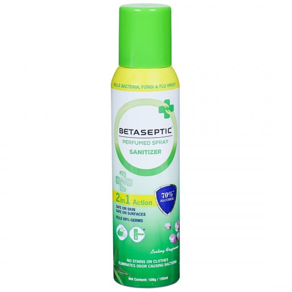 Betaseptic Perfumed Spray Sanitizer 108 g/150 ml