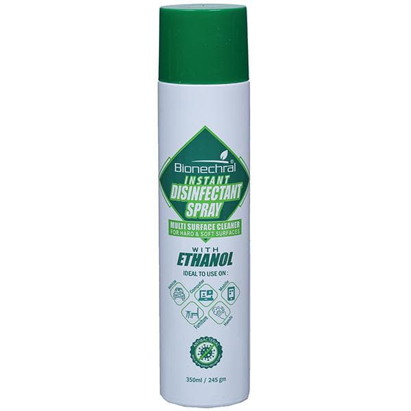 Bionechral Instant Disinfectant Spray With Ethanol 350 ml