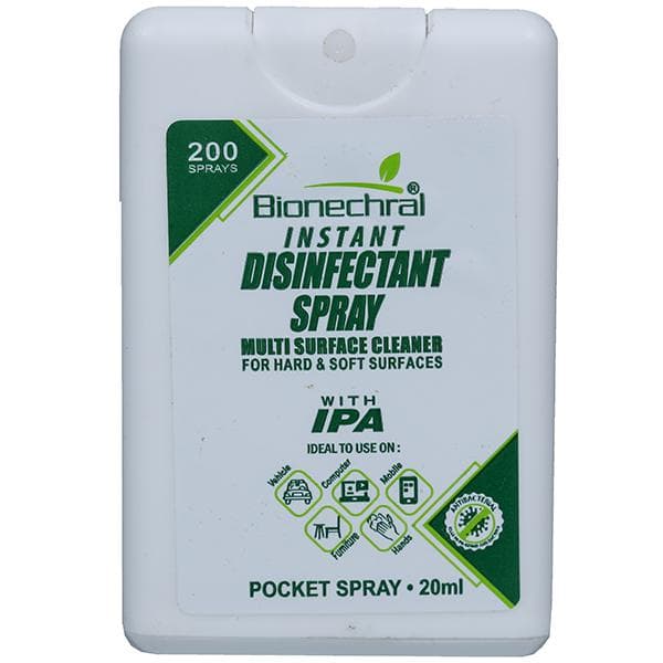 Bionechral Instant Disinfectant Pocket Spray 20 ml