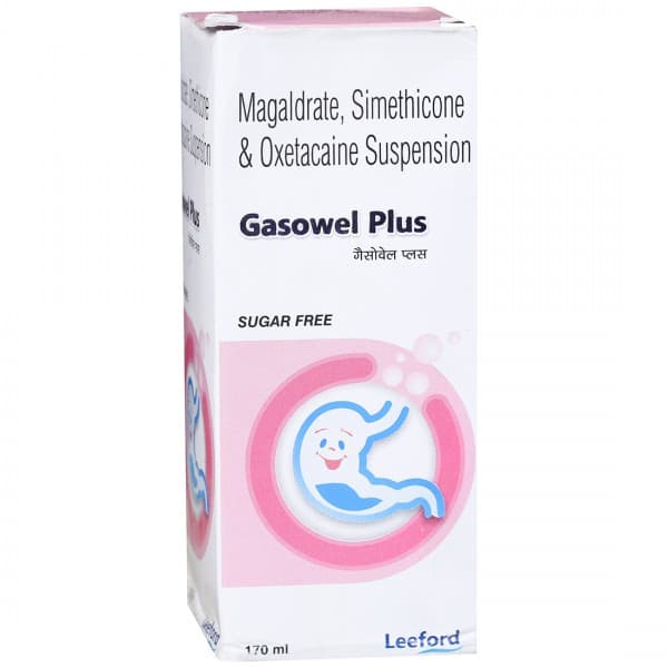Gasowel Plus (Sugar Free) Suspension 170 ml
