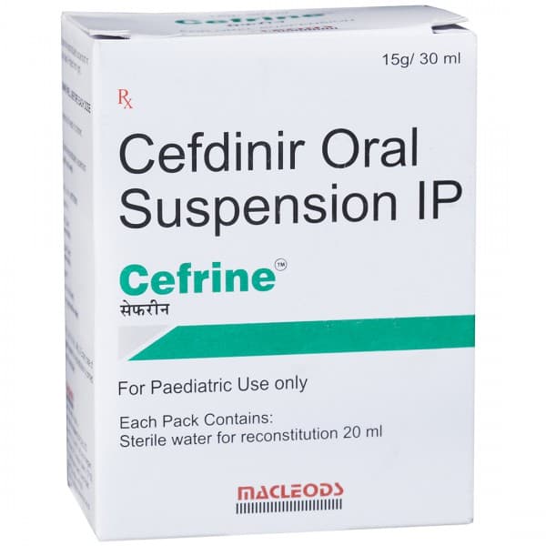 Cefrine Oral Suspension 15 g/30 ml