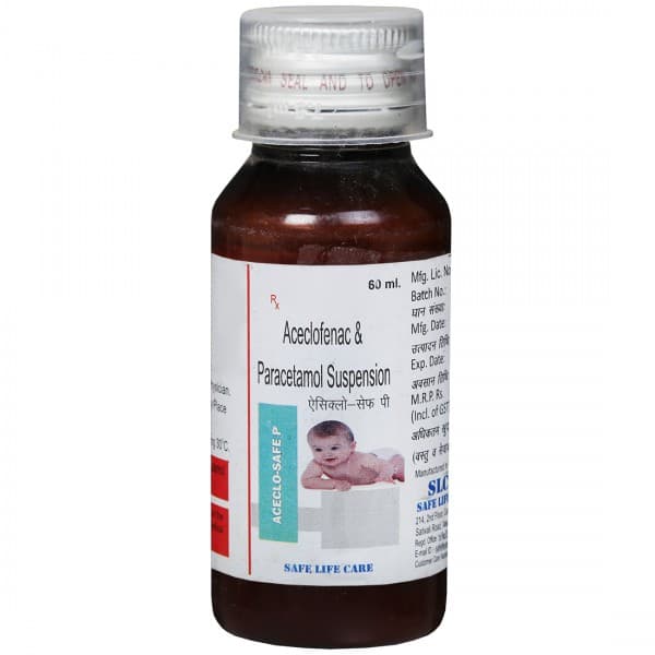 Aceclosafe P Suspension 60 ml