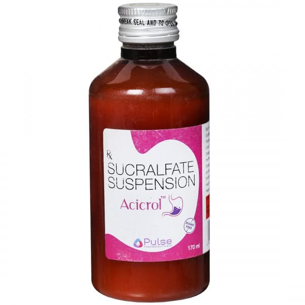Acicrol Sugar Free Suspension 170 ml