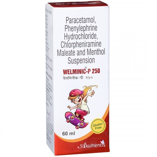 Welminic P 250 mg Suspension 60 ml
