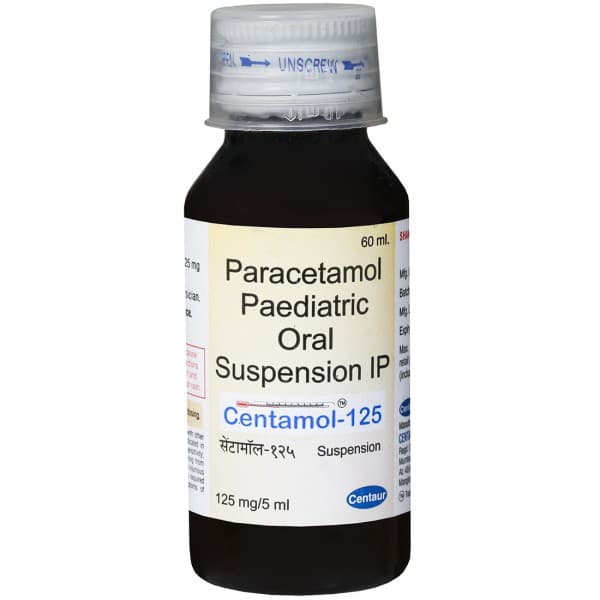 Centamol 125 mg Suspension 60 ml