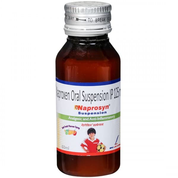 Naprosyn Tutti Frutti Flavour Suspension 60 ml