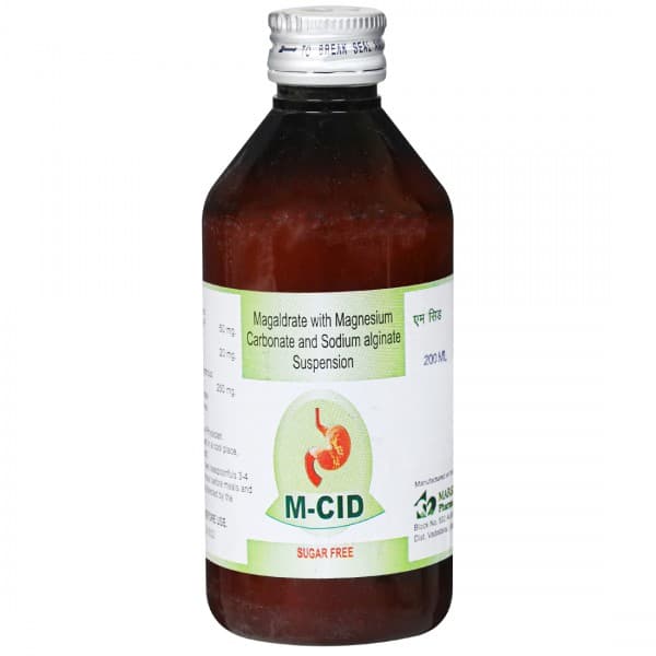 M Cid Sugar Free Suspension 200 ml