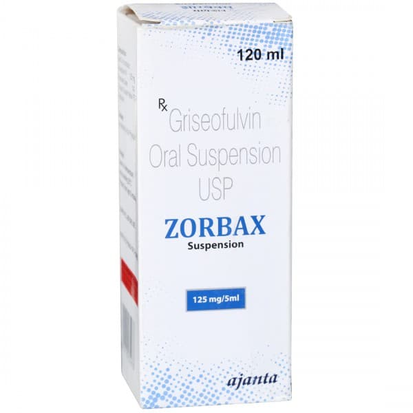 Zorbax 125 mg/5 ml Suspension 120 ml