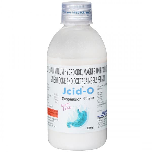 Jcid O Sugar Free Suspension 180 ml